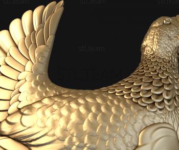 3D model Turning capercaillie (STL)